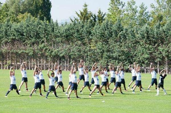Allenamento mattutino a Castel di Sangro per l'Avellino