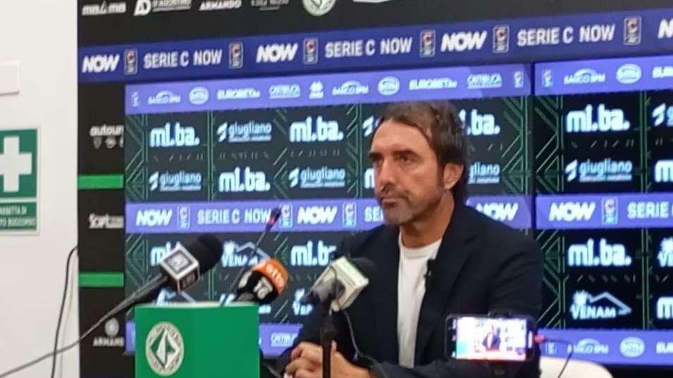 Bertotto (Giugliano): "Per me è come una vittoria. Giusto atteggiamento. L'Avellino? E' forte. Auguro a Pazienza di risollevare la squadra"