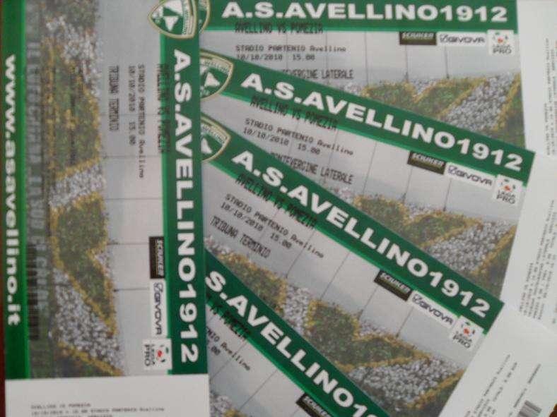 Da oggi in vendita i biglietti per la Gara Avellino - Sorrento