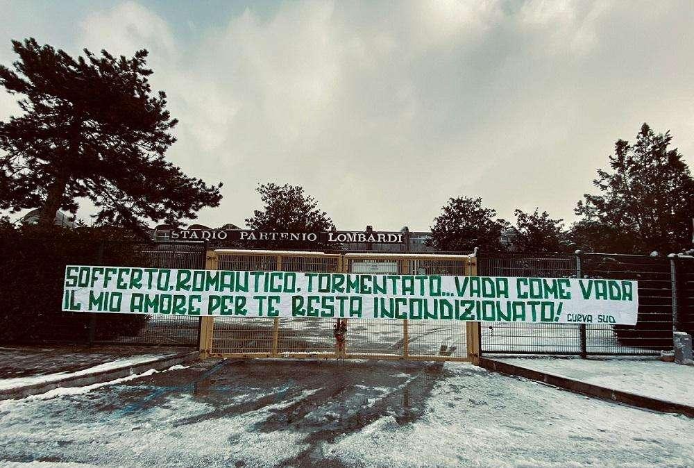 Gli auguri di San Valentino della Curva Sud: "Sofferto, romantico, tormentato. Il mio amore per te resta incondizionato"