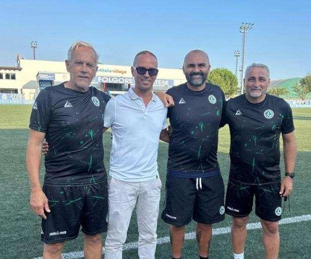 Primavera, in vista della Coppa Italia, squadra in ritiro nel centro sportivo della Folgore Caratese di Criscitiello