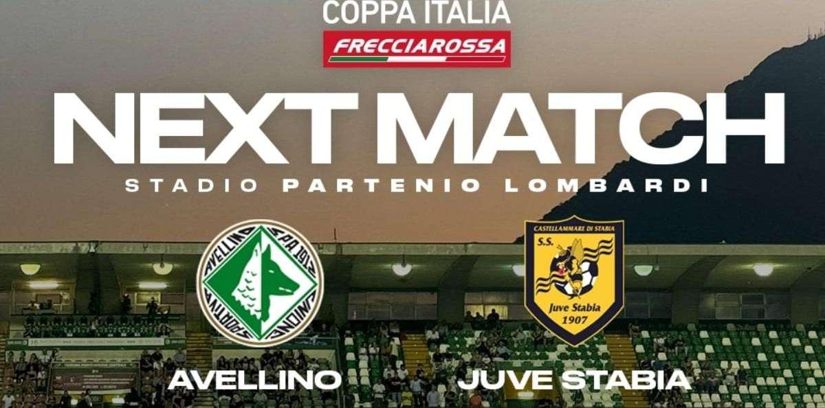 Coppa Italia, domani al via la prevendita di Avellino-Juve Stabia. Tutte le info