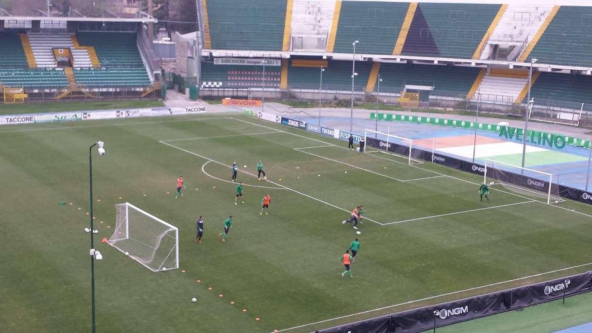 Avellino, primo allenamento per Marcolin: assente Bastien, ma c'è Tavano