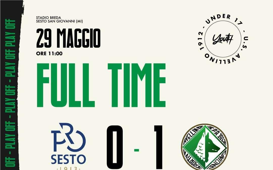 Under 17, l'Avellino batte 1-0 la Pro Sesto nell'andata dei playoff