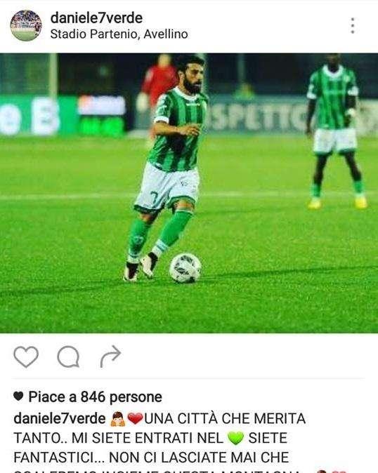 Verde: "Avellino mi è entrata nel cuore. Scaleremo questa montagna insieme"