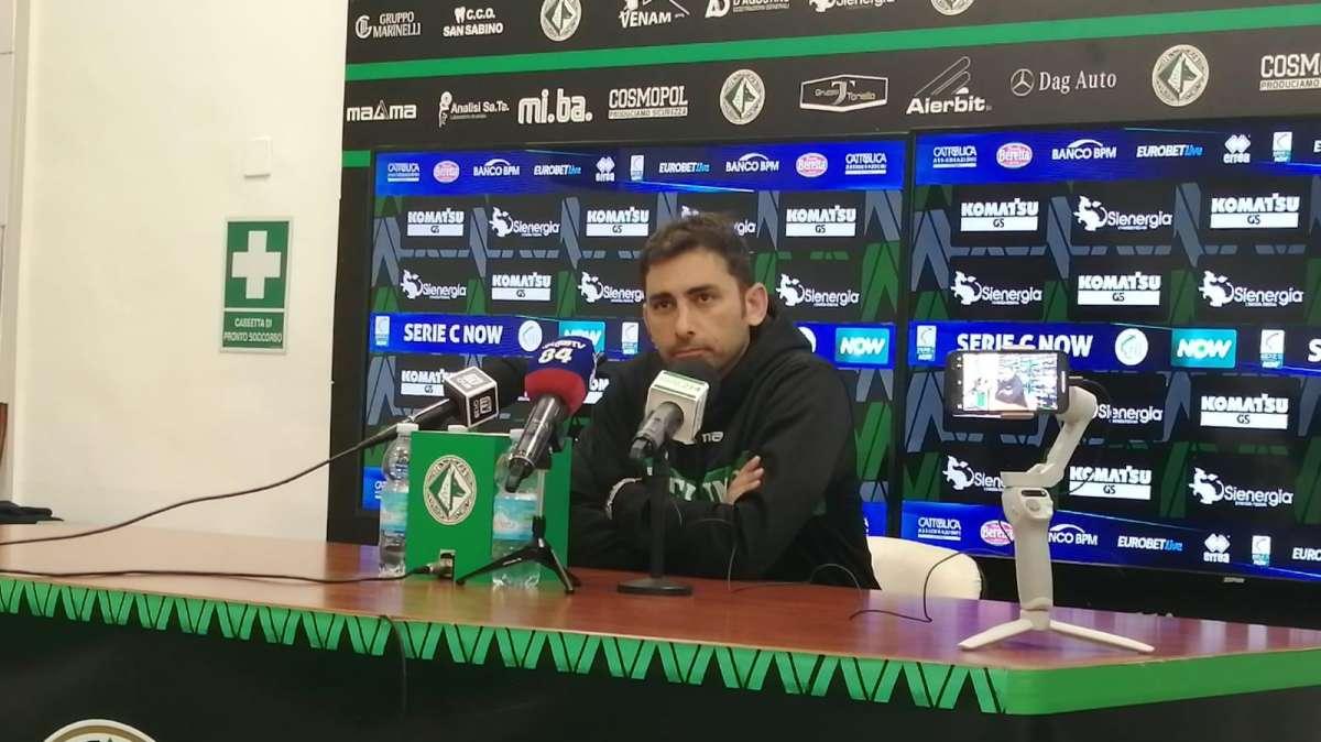 Pazienza: "Ci stiamo avvicinando bene ai playoff. Serve più cattiveria nelle palle gol anche nelle amichevoli. Dobbiamo migliorare sui calci piazzati"