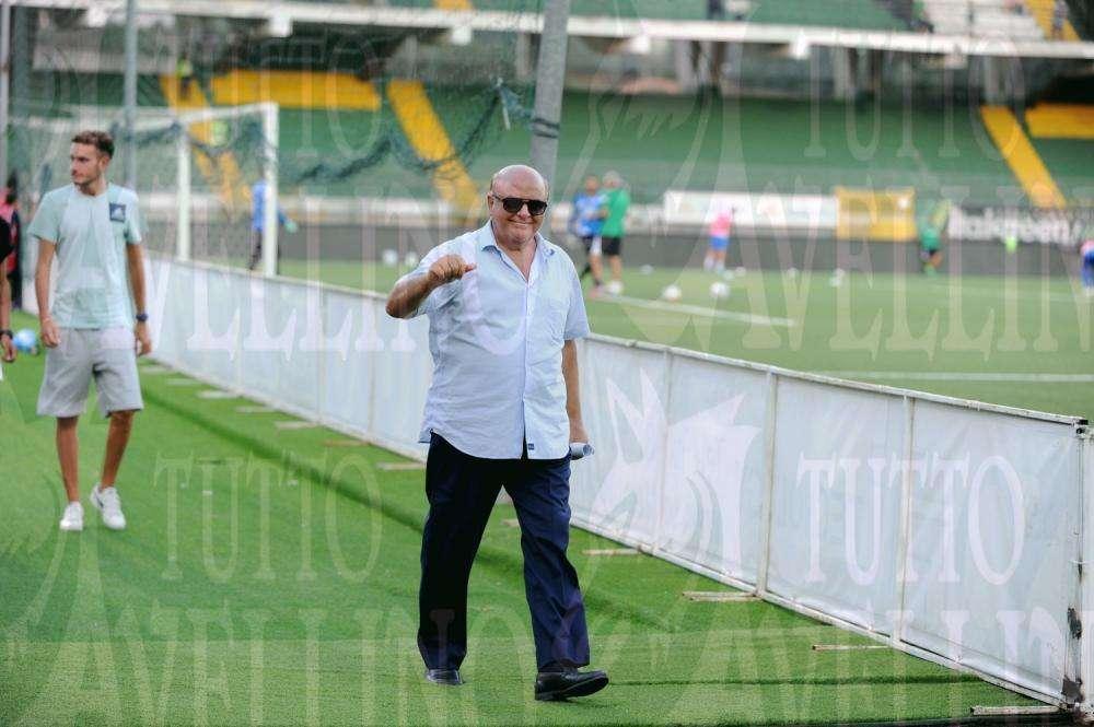 Avellino, c'è Taccone al Partenio-Lombardi: visita a sorpresa dell'ex presidente 