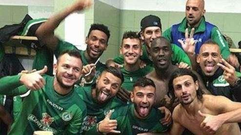 Vittoria della liberazione, l'Avellino immortale tutta la propria gioia in un selfie