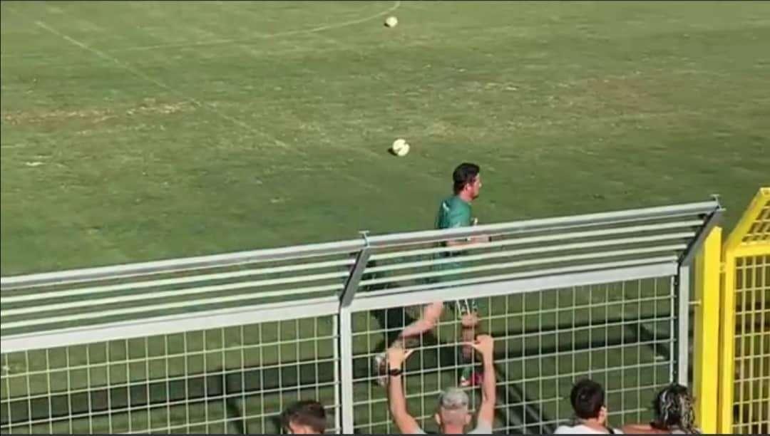 Maniero fa capolino a Mercogliano: allenamento differenziato per l'attaccante in partenza