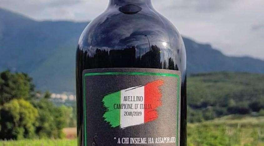 Dondoni lancia il vino 'Avellino campione d'Italia 2018/19': "Lo dovevo a questa terra"