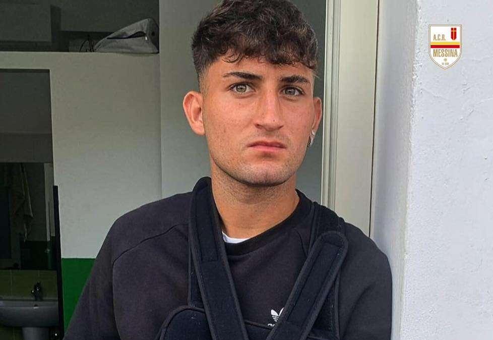 Messina, l'attaccante Anatriello in forte dubbio per la gara di Avellino