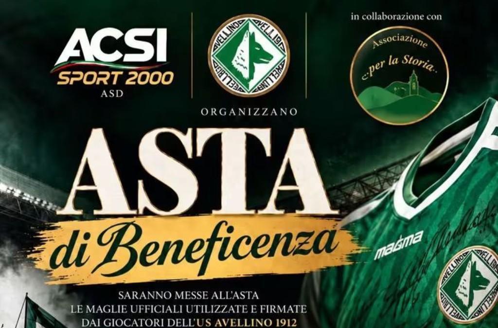 Avellino, all'asta le maglie dei lupi: questa sera l'iniziativa benefica all'Hotel Civita di Atripalda
