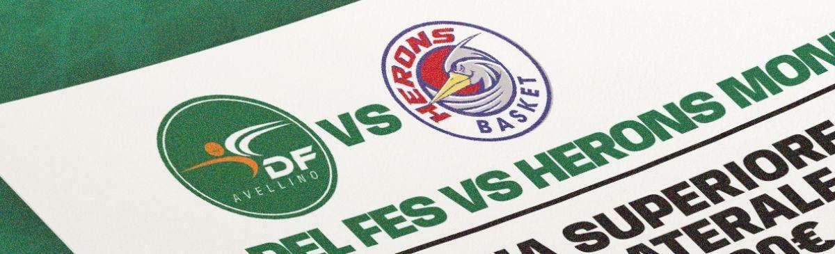 DelFes Avellino - Herons Montecatini, in vendita i biglietti 