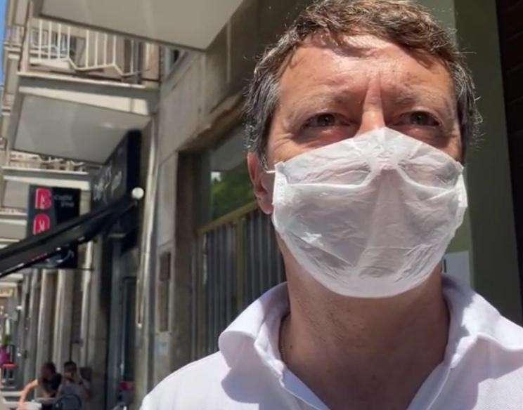 De Cesare è ricomparso in città: "In Tribunale per la Scandone. Recompra Avellino? Non chiedete a me" 
