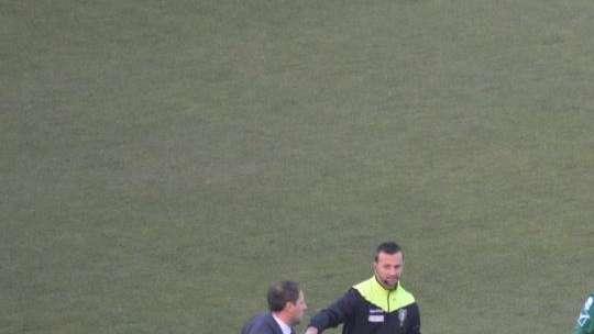 Castaldo: "Sono felice per il gol e per la vittoria. La squalifica? Assurda"