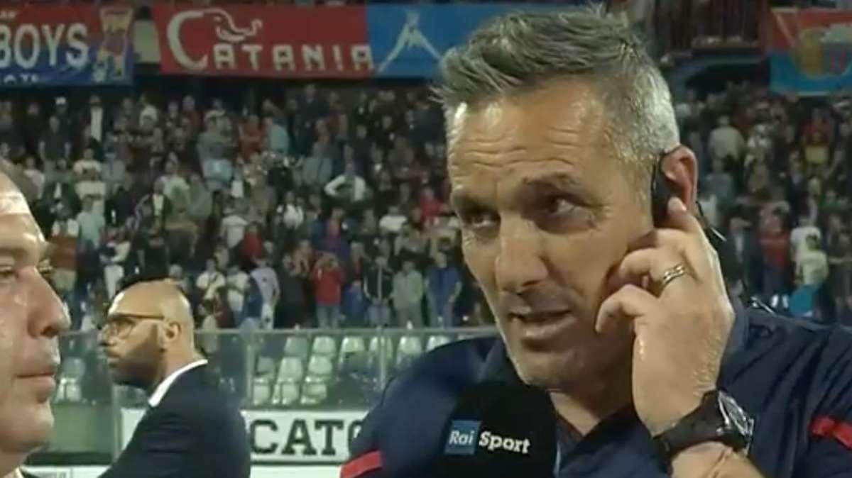 Catania, Zeoli: "Ci davano per spacciati, abbiamo fatto la partita che avevamo preparato"