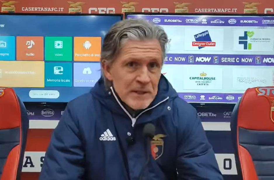 Casertana, Pavanel: "Avellino avversario molto forte ma vogliamo vendicare l'andata"