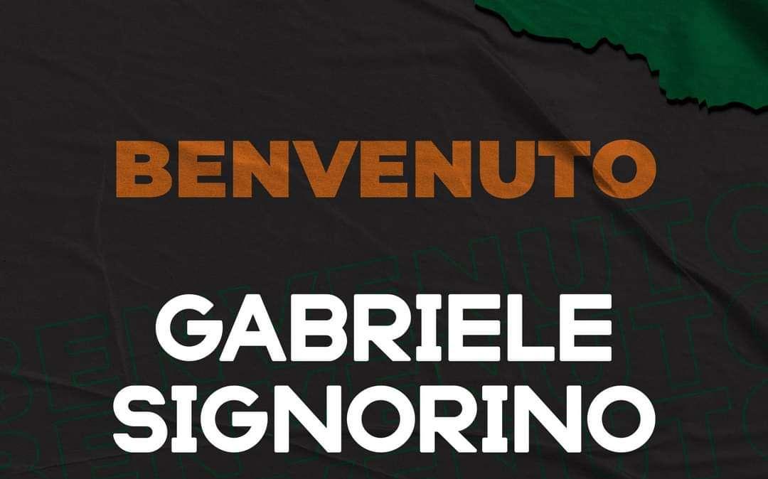 UFFICIALE -Gabriele Signorino alla DelFes