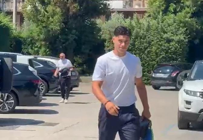 FOTO - Moruzzi è arrivato ad Avellino, oggi le visite mediche