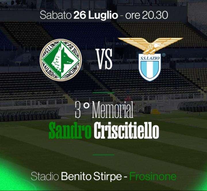 Memorial Criscitiello: il giorno della gara biglietti in vendita solo online. I dettagli