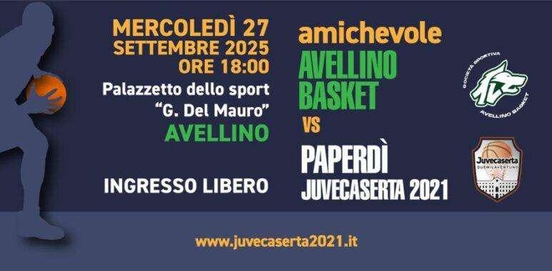 Avellino Basket contro la Paperdi JuveCaserta sarà ingresso gratuito