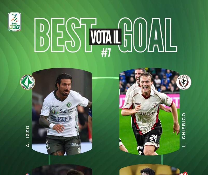 Serie B, Best Goal 7^ giornata: c'è pure Izzo in corsa per la vittoria