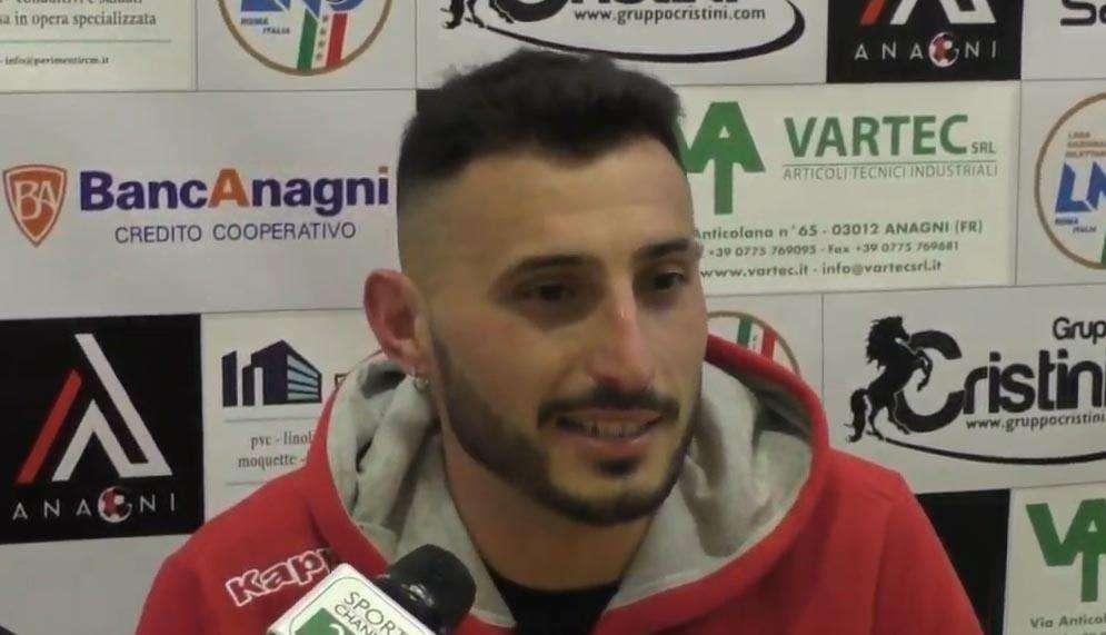 Anagni, Cardinali: "Bravi a sfruttare quell'unica occasione concessa dall'Avellino"