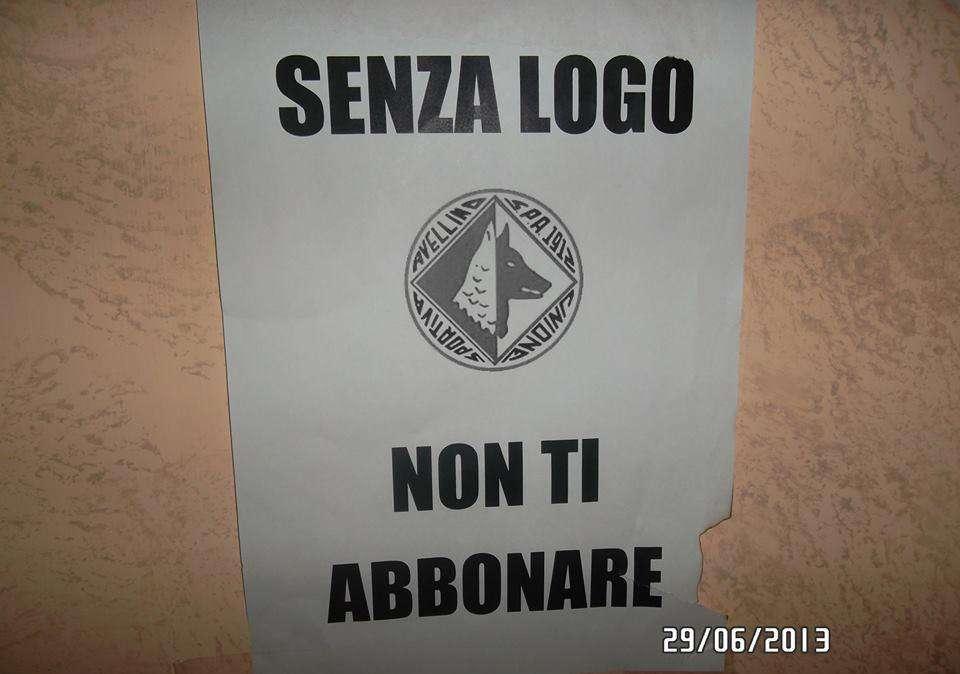 Appaiono strani manifesti in città: SENZA LOGO NON TI ABBONARE