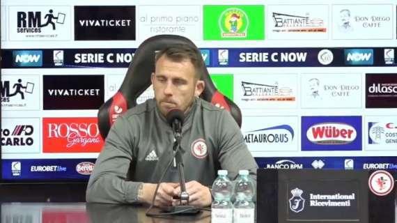 Coletti (Foggia): "Abbiamo approcciato bene la gara. Paghiamo troppe disattenzioni. Avellino fortissimo, ha ricambi in tutti i ruoli"