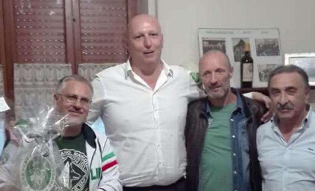 Il presidente Mauriello ospite del club Venticano Biancoverde