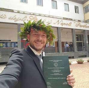 D'Angelo si laurea con una tesi sull'US Avellino