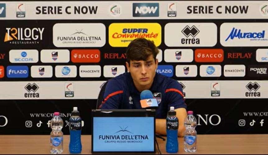 Catania, Bocic: "Abbiamo avuto occasioni ma non abbiamo segnato. E' un momento difficile"