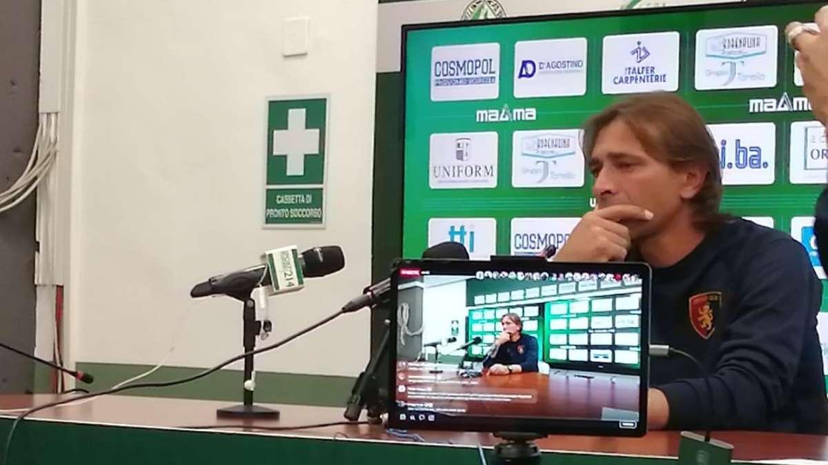 Siviglia (all. Potenza): "Partita non buona da parte nostra. L'Avellino è una squadra viva. Ma ci è stato annullato un gol valido che chissà..."