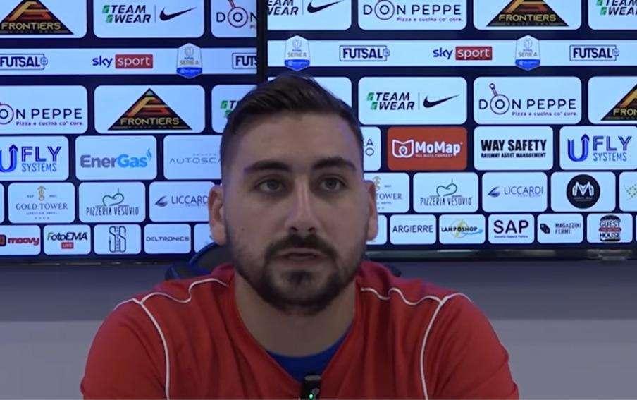 Napoli Futsal, Bellobuono: "Contro Avellino dobbiamo essere cattivi per vincere"