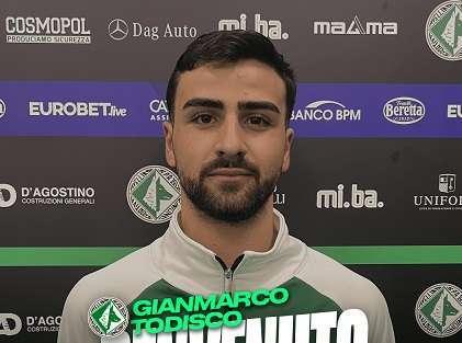 Todisco si presenta: "Ero abituato a piazze più tranquille. Qui si respira un'altra atmosfera e calore. A Cerignola per vincere"