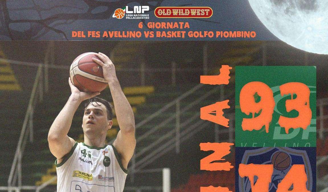 Delfes perfetta, Piombino cade al Delmauro 93 a 74