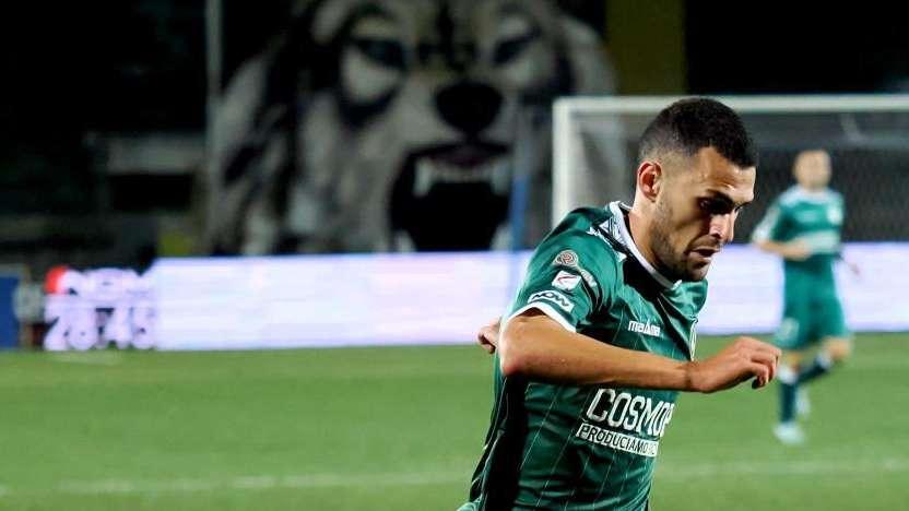 Anche Lorenzo Sgarbi ieri a Monopoli per vedere la partita dell'Avellino