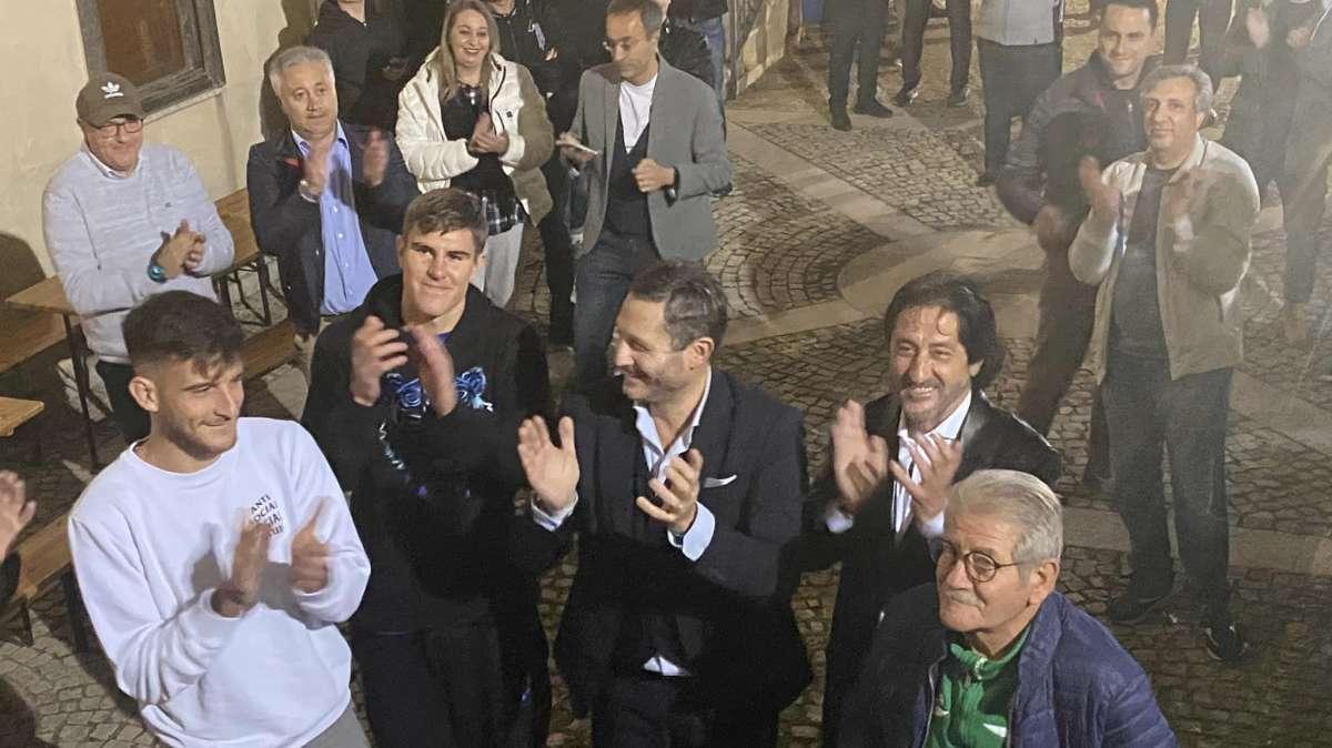 A Chiusano di San Domenico inaugurato il Club 80 Fernando De Napoli. Presenti anche De Vito, Gambale e Moretti