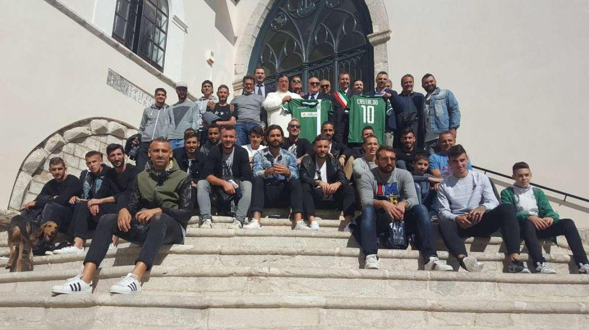 L'Avellino in visita a Montevergine: si rinnova il tradizionale appuntamento