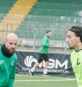 Avellino, Laezza si rivede al Partenio: la foto della sua corsa