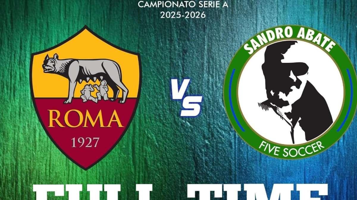 Pioggia di gol al PalaMalfatti: la Roma travolge la Sandro Abate