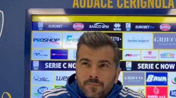Cerignola, terminato il silenzio stampa. Per la gara contro l'Avellino ritorna a parlare mister Tisci 