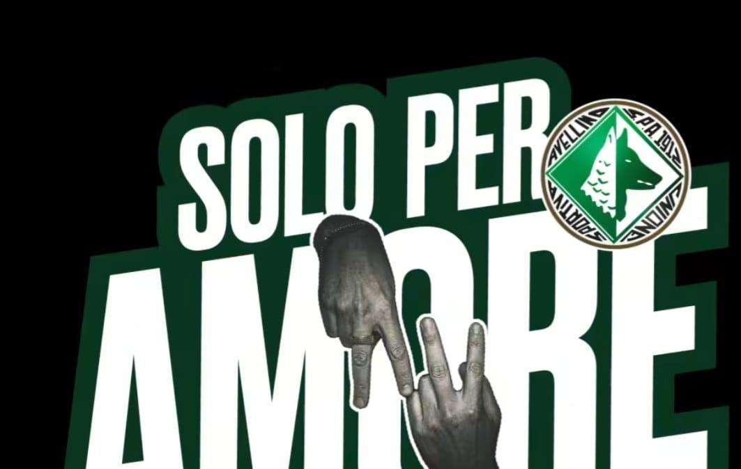 Avellino, sui social pubblicato il video con lo slogan per la prossima stagione: "Solo per amore"