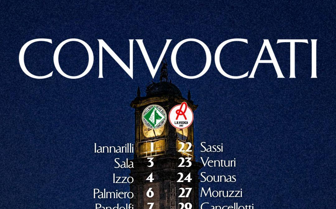 Avellino-Vicenza, i convocati: ci sono Cheddira e Di Paolo