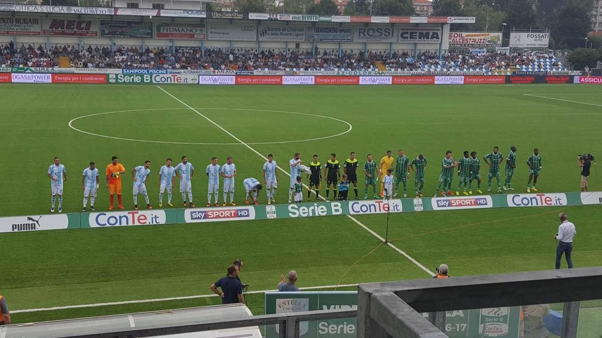 Virtus Entella - Avellino 2-0: un brutto Avellino cede il passo ai liguri