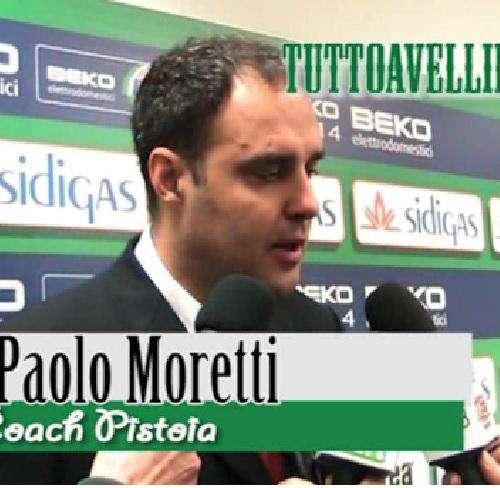 VIDEO - Intervista a Moretti, coach Pistoia