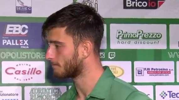 Gambale: "I gol li ho sempre fatti, voglio farne tanti anche ad Avellino. Felice per il risultato, ci serve continuità"
