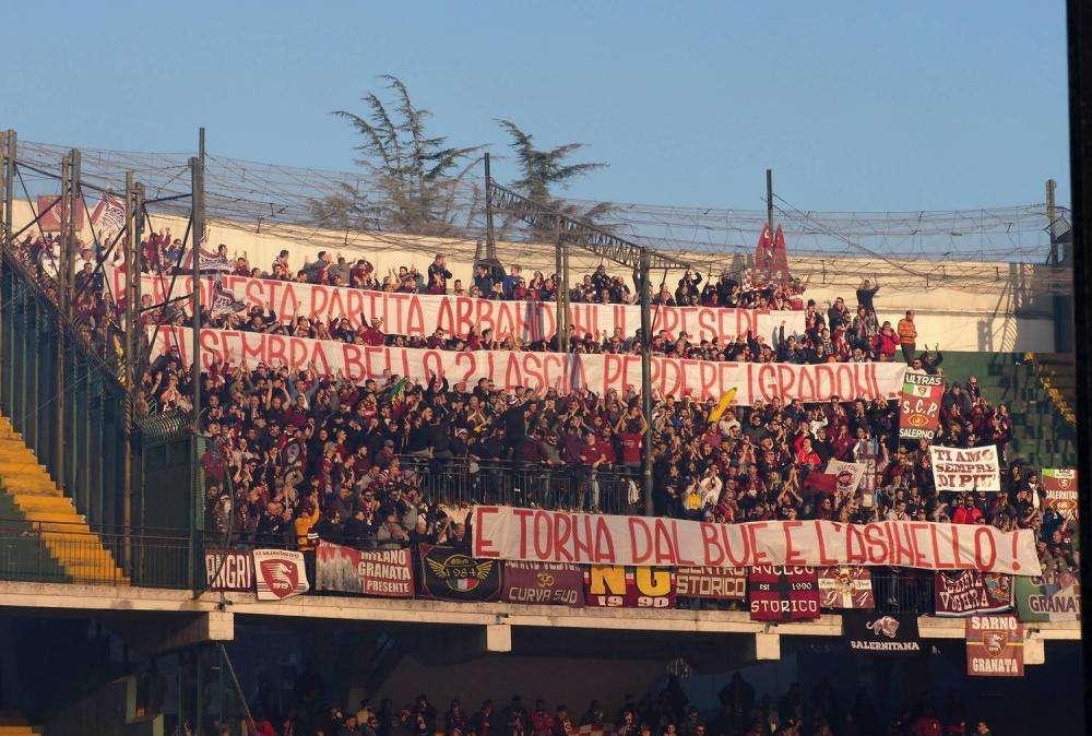 La Curva Sud Siberiano suona la carica in vista del derby con l'Avellino