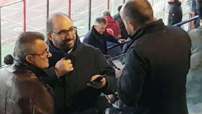 Casertana-Avellino, in tribuna anche Nicola Circelli