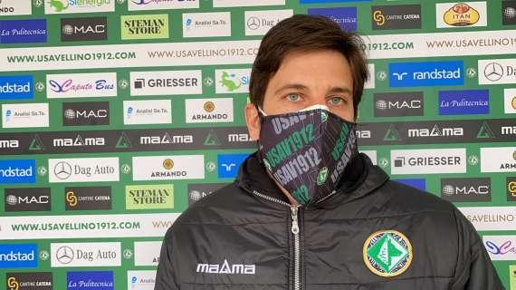 Avellino, Caruso (all. Under 19): "È mancata cattiveria, ho rincuorato i ragazzi"